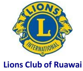 Logo for Lions Club of Ruawai