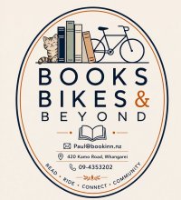 Logo for Books Bikes and Beyond Charitable Trust