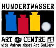 Logo for Hundertwasser Art Centre with Wairau Maori Art Gallery