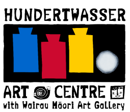 Logo for Hundertwasser Art Centre with Wairau Maori Art Gallery