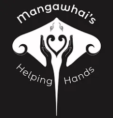 Logo for Mangawhai’s Helping Hands